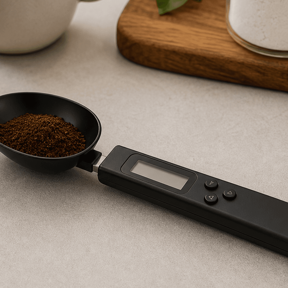 Colher Balança Digital para Cozinha com detalhe das peças