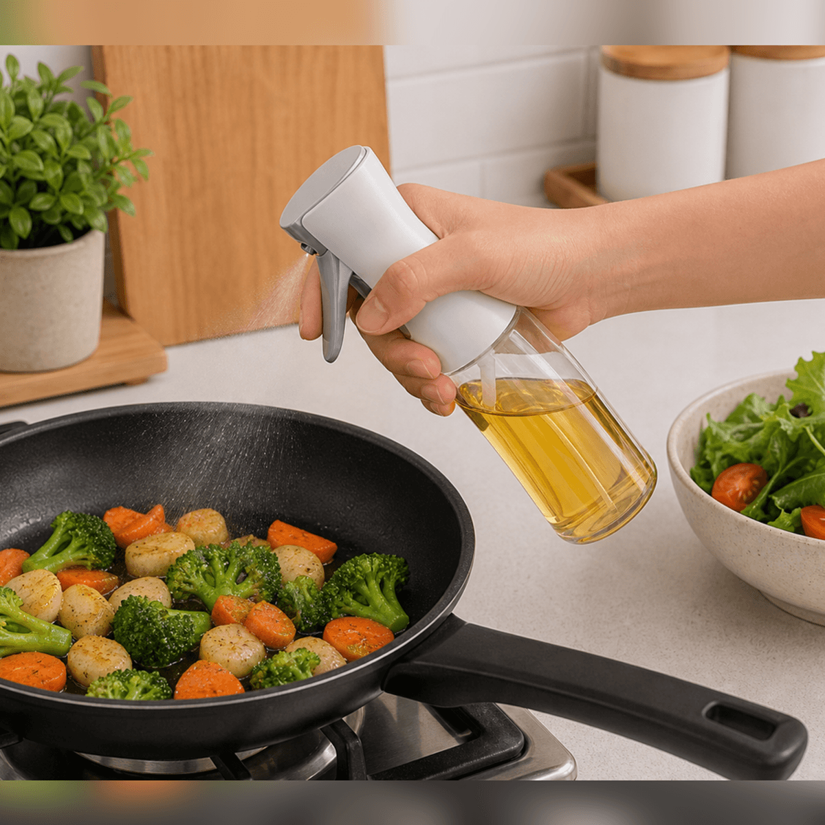 Dispensador de Óleo Spray para Cozinha
