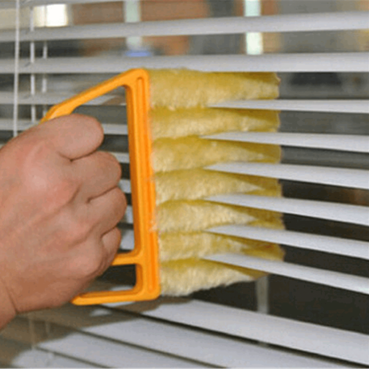 Escova de Microfibra para Persianas