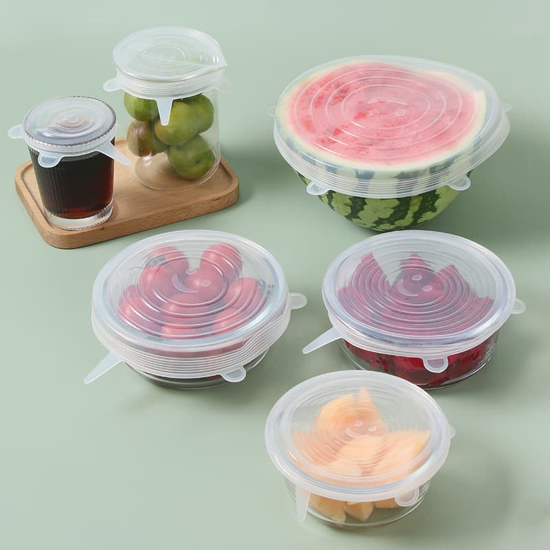 Kit Tampas de Silicone para Microondas