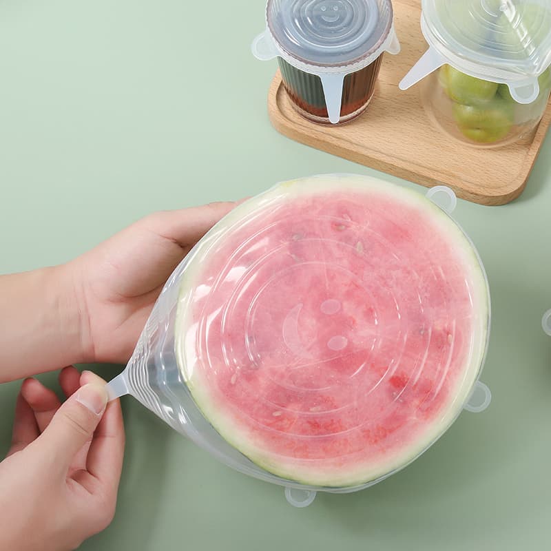 Kit Tampas de Silicone para Microondas detalhes